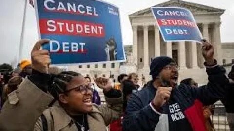 Supreme Court knocks down Biden's Student loan forgiveness #biden #studentloans #forgiveness