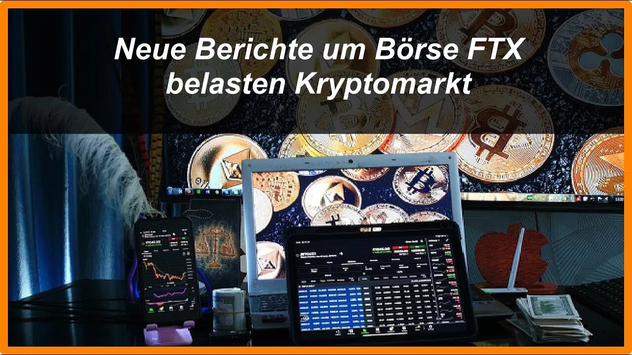 Berichte um Börse FTX belastet den Kryptomarkt