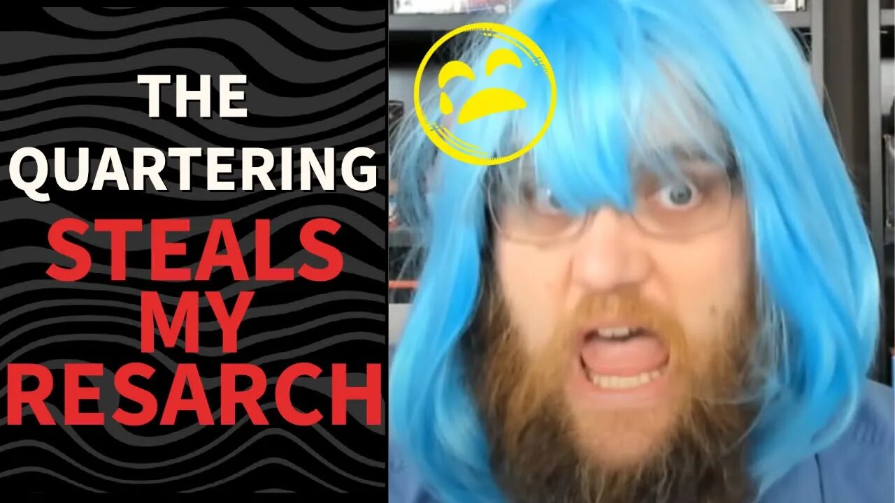 GRIFTING YouTuber, The Quartering, STEALS My Research For His Videos!