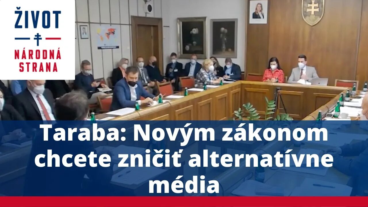 Taraba: Novým zákonom chcete zničiť alternatívne média