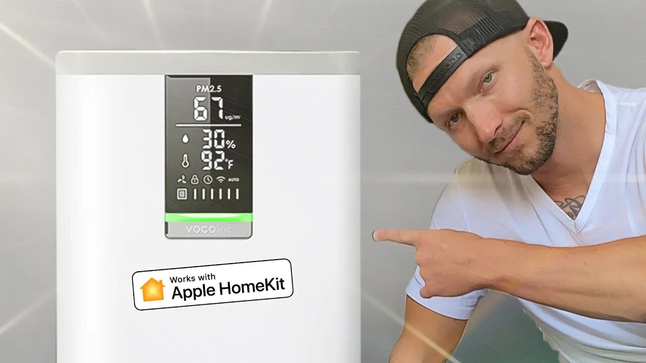 First HOMEKIT Air Purifier! - The VOCOlinc PureFlow Smart Air Purifier