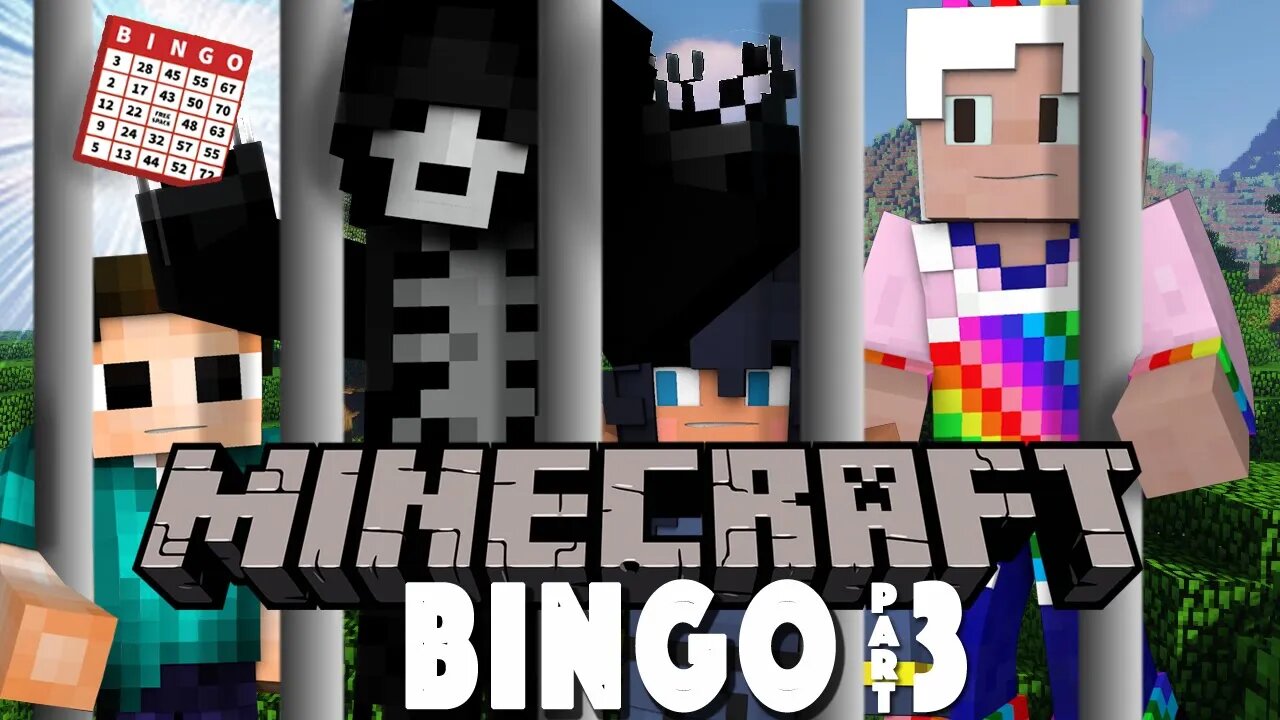 New Minecraft Bingo w/ Friends - PART 3 - LOCK OUT!