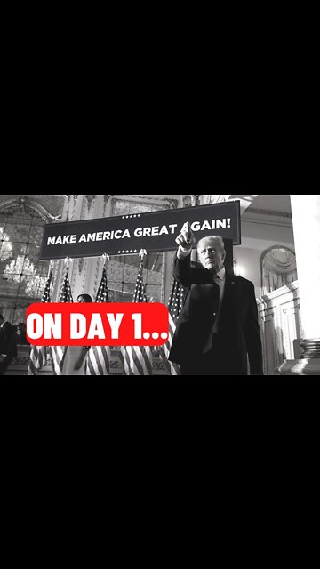 Trump Already Has Plans For His Day One..😳