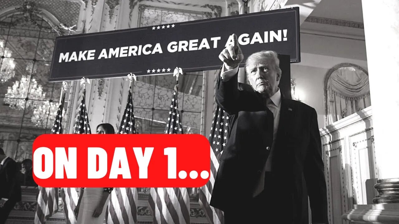 Trump Already Has Plans For His Day One..😳