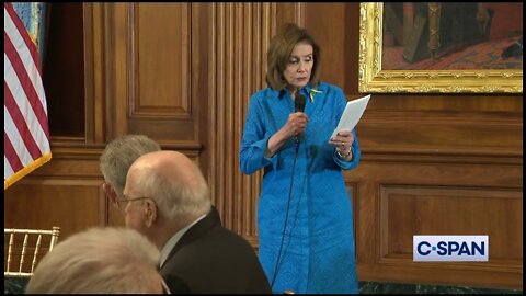 Pelosi Is Excited To Read A Horrible Poem By Bono