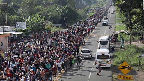 Massive Migrant Caravan Heads for US Border as Biden Administration Nears End