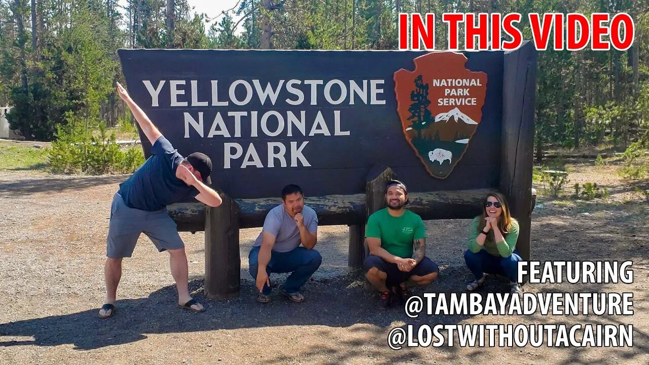 American & Filipino Travel America: First Time to Old Faithful & Yellowstone National Park