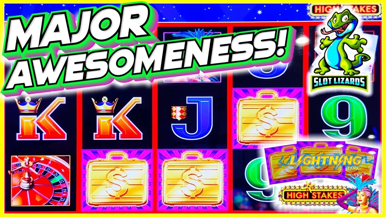 SWEET MAJOR COMEBACK AWESOMENESS! SLAP IT IN! Lightning Link High Stakes Slot