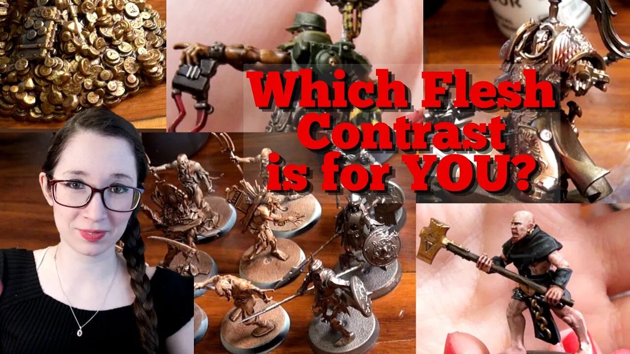 Contrast Paint Review: Guilliman, Fyreslayer, & Darkoath Flesh