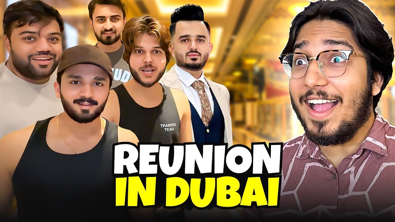 Dubai Mai Sab YouTubers Ky Sath Reunion Hogya | Safari Desert Ma Ki Drifting 😱