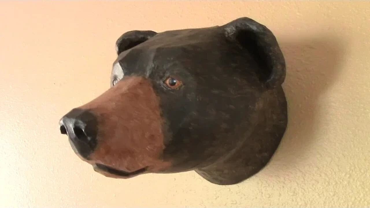 Paper Mache Bear Pattern