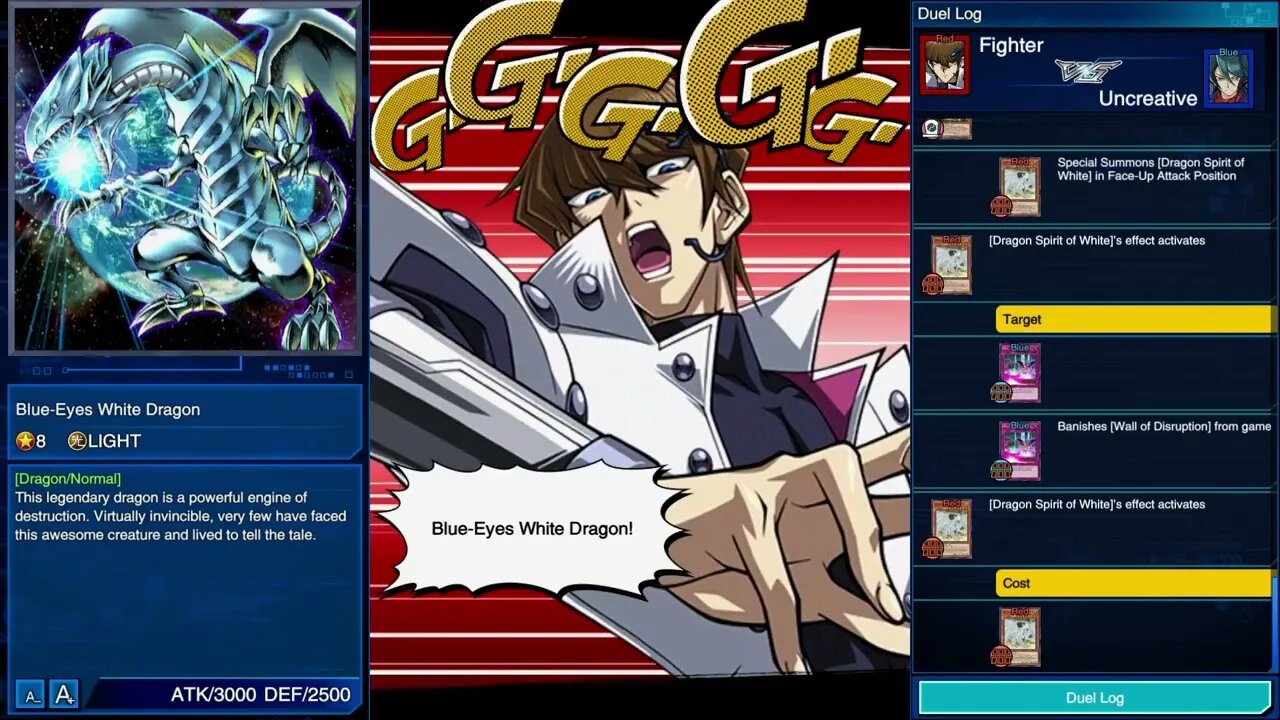 Kaiba forgets his reading glasses