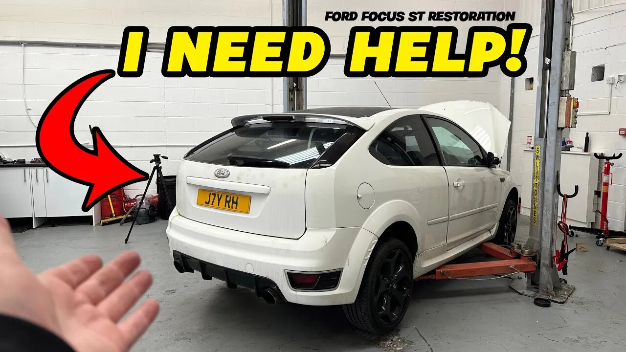 RESTORING THIS NEGLECTED MK2 FOCUS ST FOR LESS THAN £1500 (PART 2)