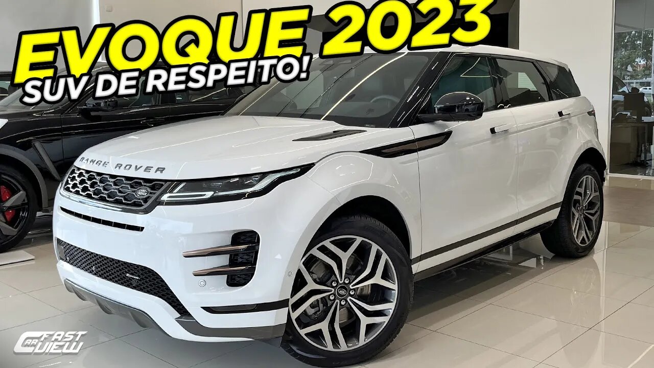 NOVO RANGE ROVER EVOQUE HSE R-DYNAMIC 2023 SUV MAIS LINDO DA CATEGORIA MUITO TECNOLÓGICO E LUXUOSO!