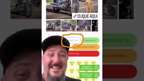 Sorteio de Moto Custom MadMax, participe, link na descrição