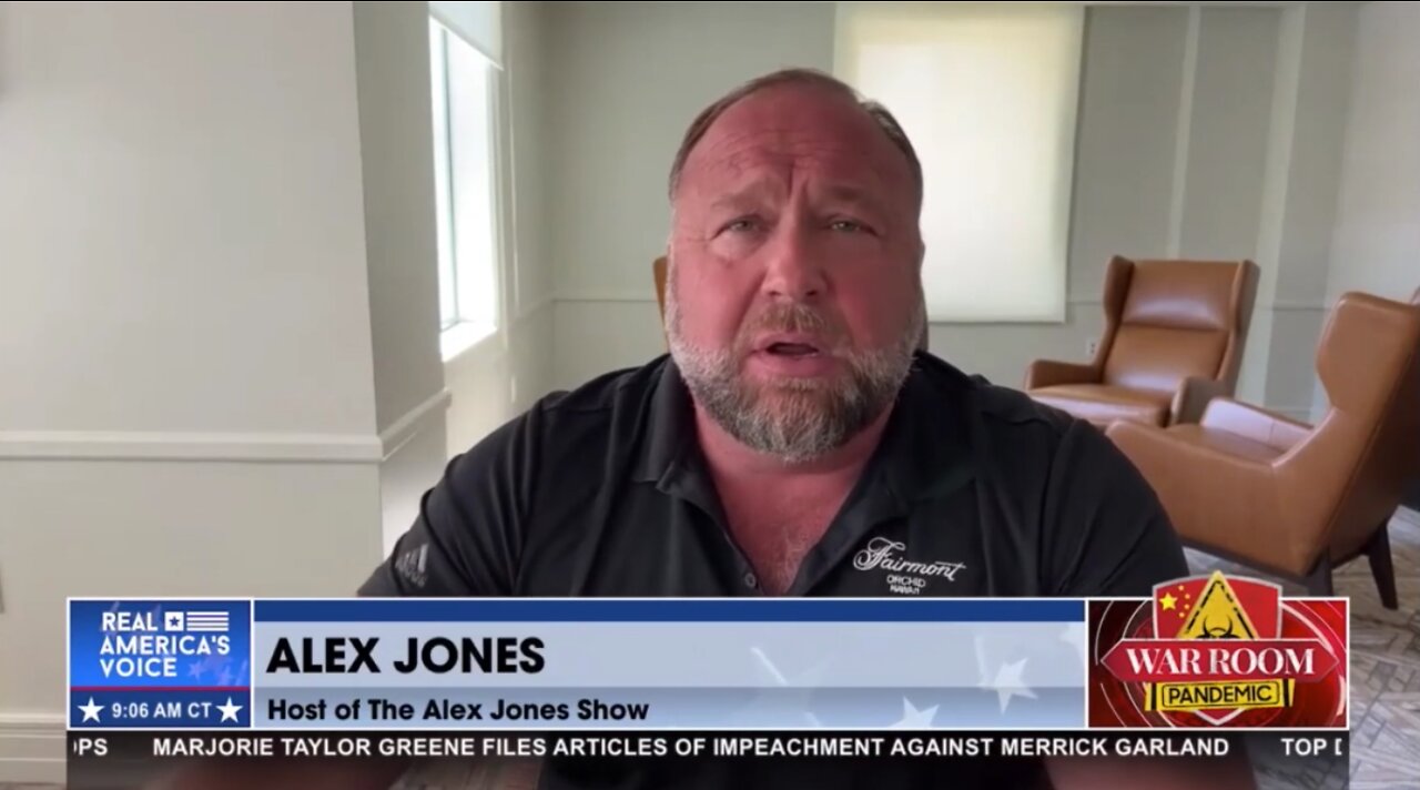 Alex Jones on The War Room: "If They're Able to Silence Me, They'll Be Able to Silence Everybody"