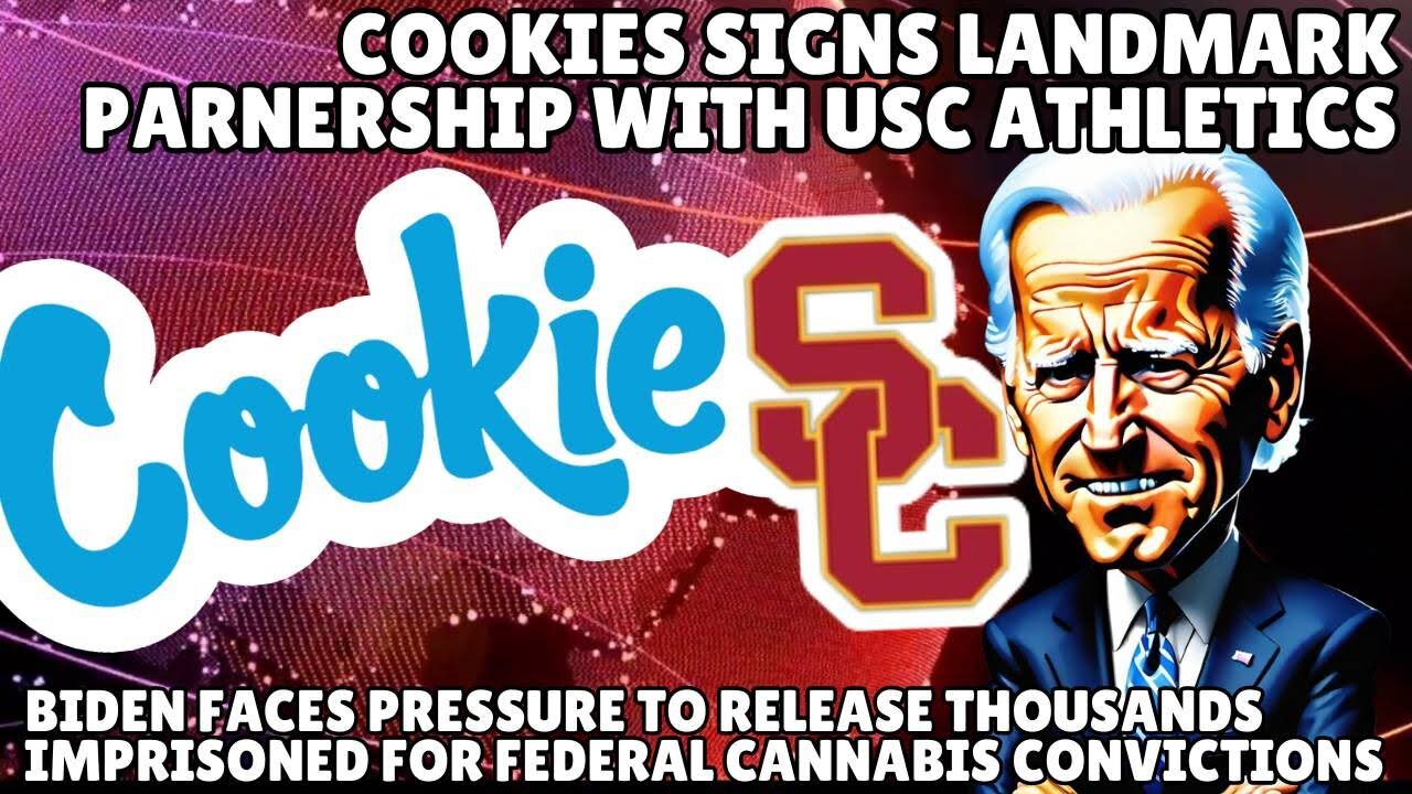 Cookies Teams Up with USC Athletics + Biden Under Fire for Cannabis Convictions