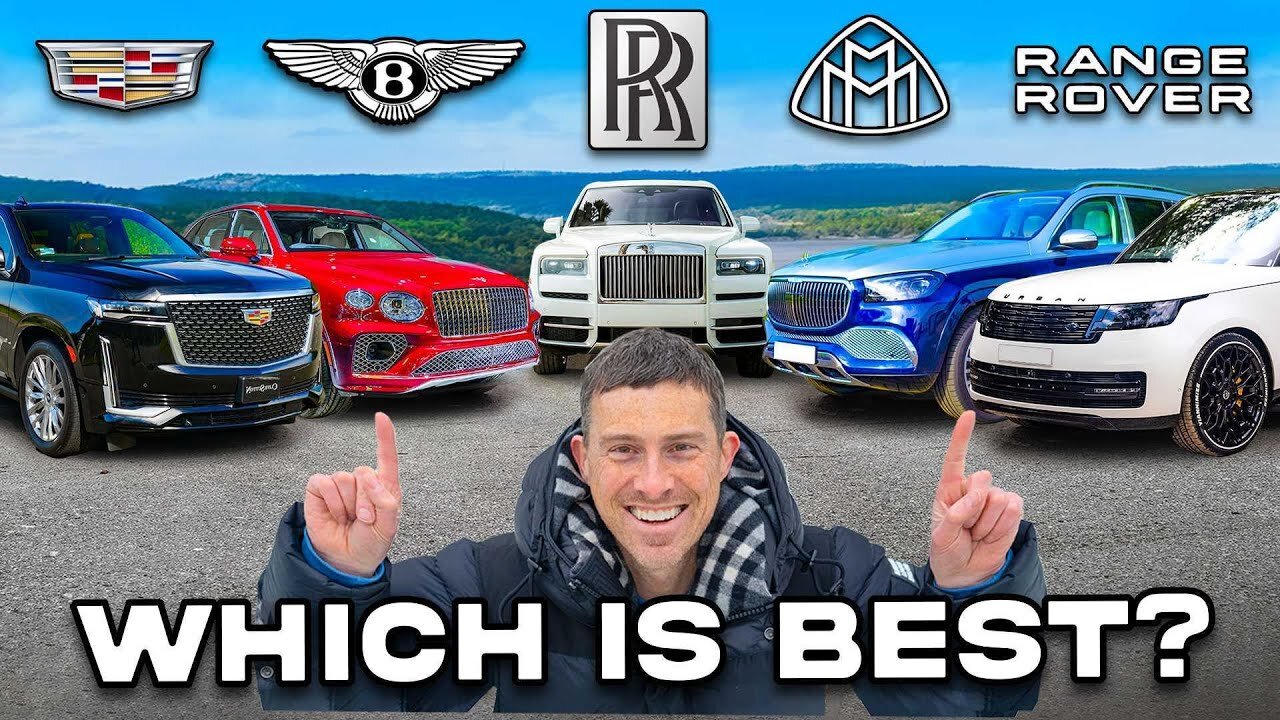 Cullinan v Range Rover v Maybach v Bentayga v Escalade- ULTIMATE luxury SUV!_2