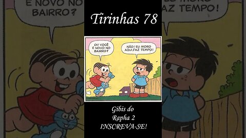 Tirinhas da Turma da Mônica nº 78 | Gibis do Rapha 2