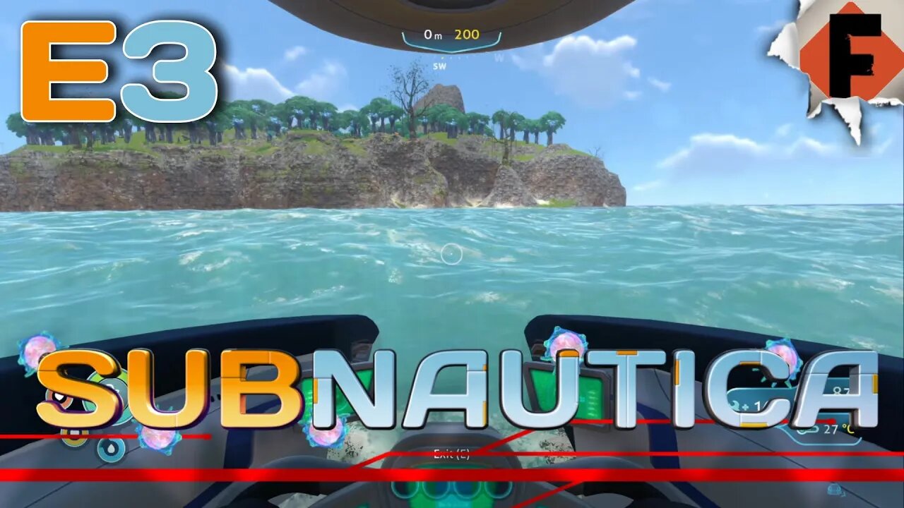 Our First Base - Land Ho! // Subnautica // Episode 3