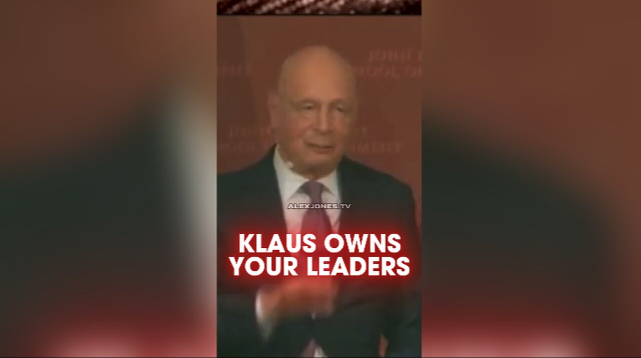Alex Jones: Watch Klaus Schwab Brag About His WEF Puppet Government in Canada - 12/6/24
