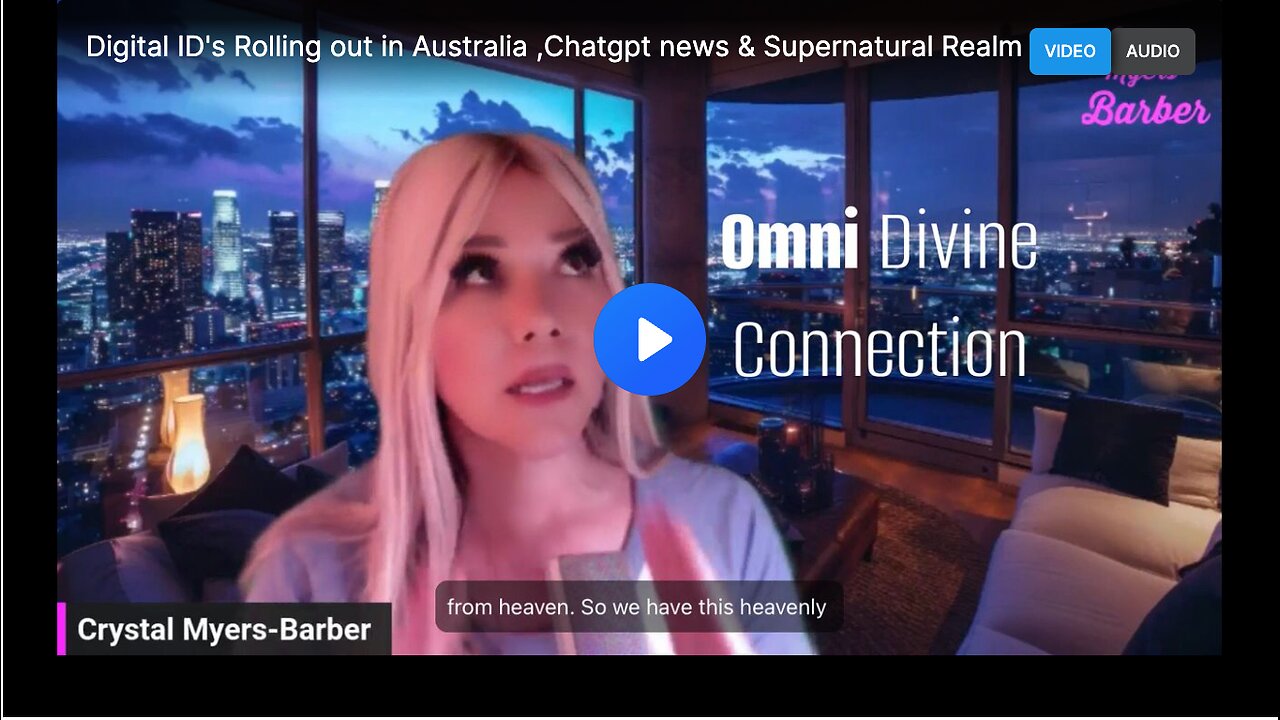 Digital ID's rolling out in Australia, ChatGPT news and supernatural realm.