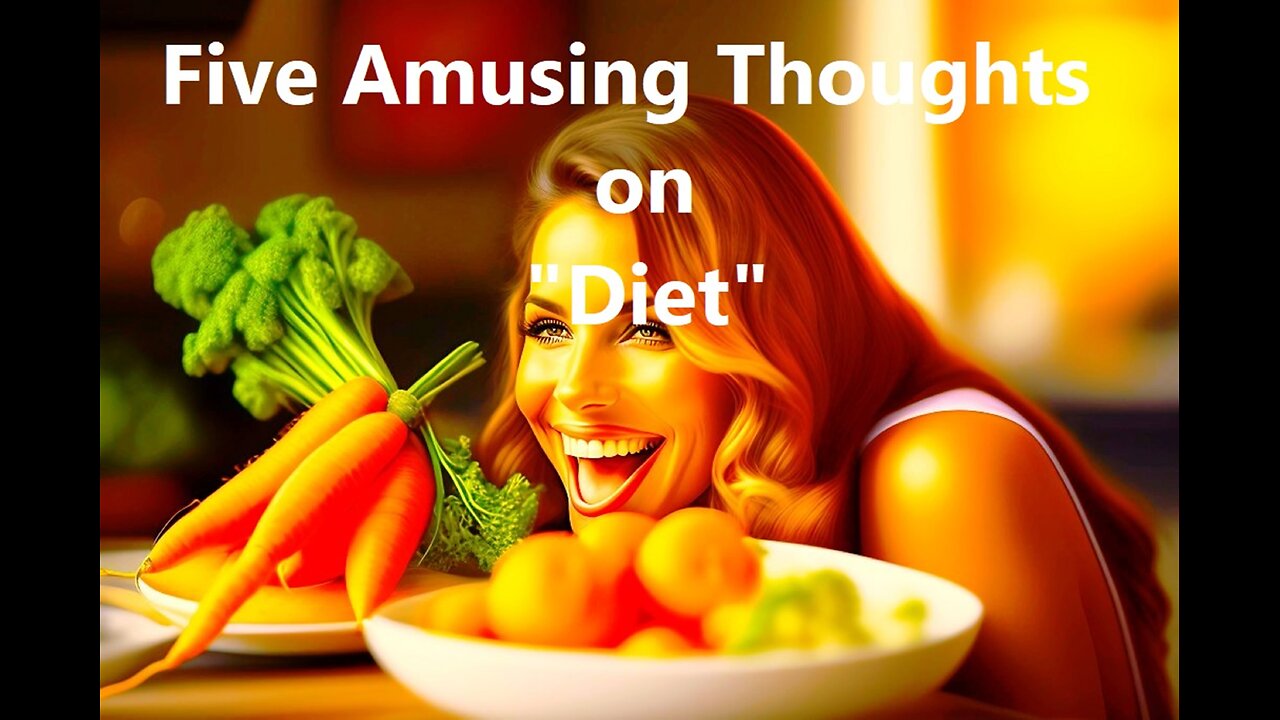 Five Amusing Thoughts on "Diet"