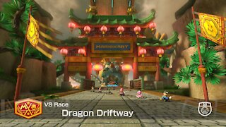 Mario Kart 8 Deluxe - 50cc (Hard CPU) - Dragon Driftway