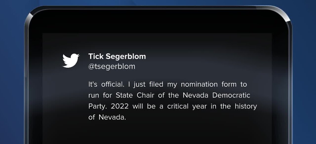 Tick Segerblom wants to be chair of NV Dems