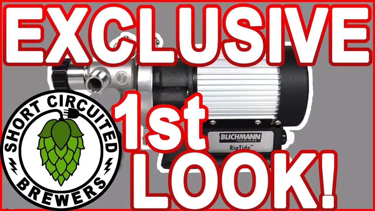 Blichmann RipTide Pump has a MAY 22ND Release date!! SEE it in action first!