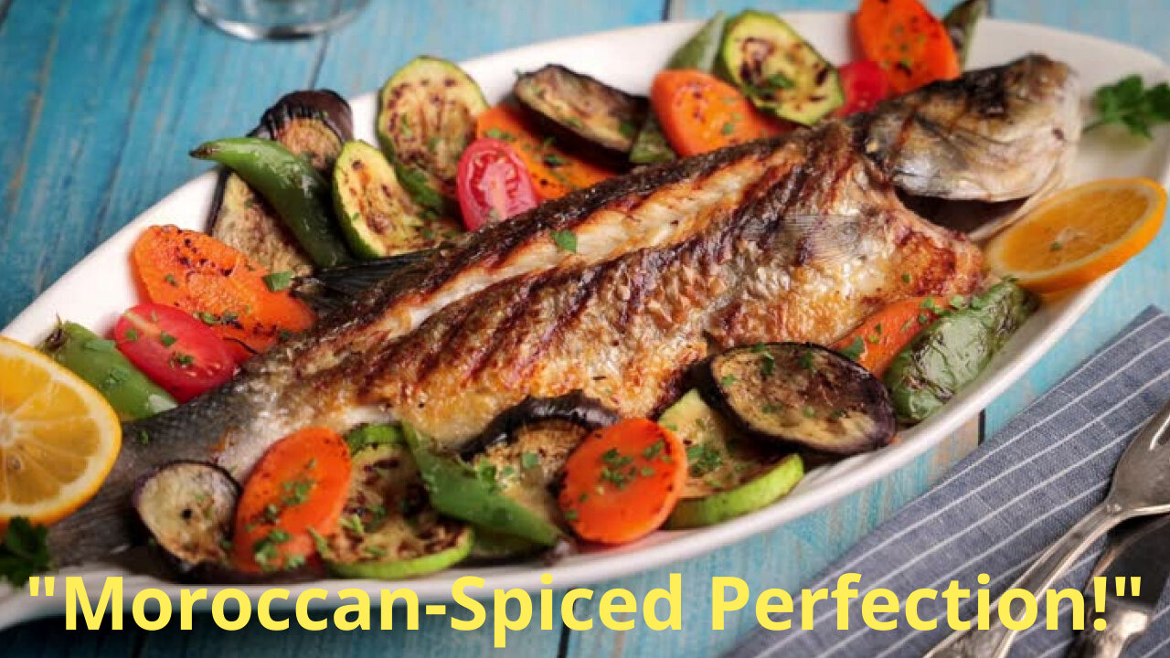 Fish Fillet with Ras el Hanout – Moroccan-Spiced Delight Perfect for Grilling or Baking