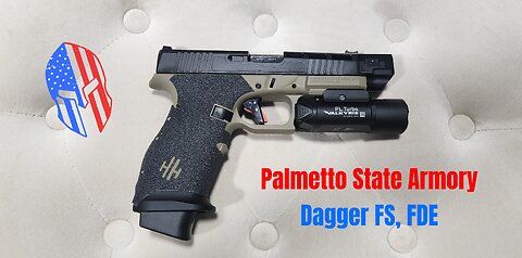 PSA Dagger Full Size FDE 🗡#daggertastic #palmettostatearmory #psadagger #gripitandripit @Styxx2018