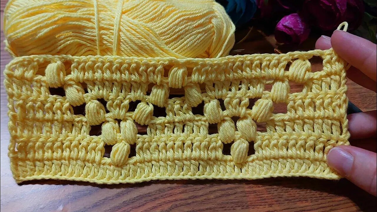 ♾️How to crochet amazing stitch