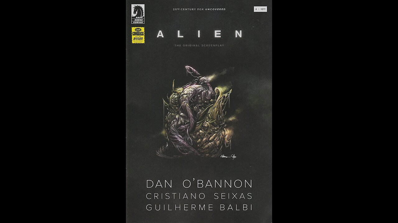 Alien: The Original Screenplay -- Issue 2 (2020, Dark Horse) Review