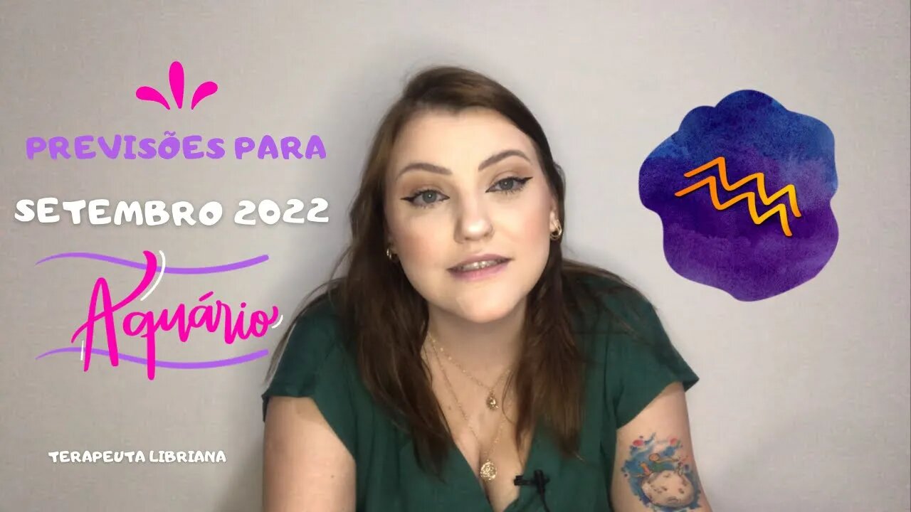 Aquário ♒️ Setembro 2022- A roda da fortuna vai girar, mas você precisa agir!