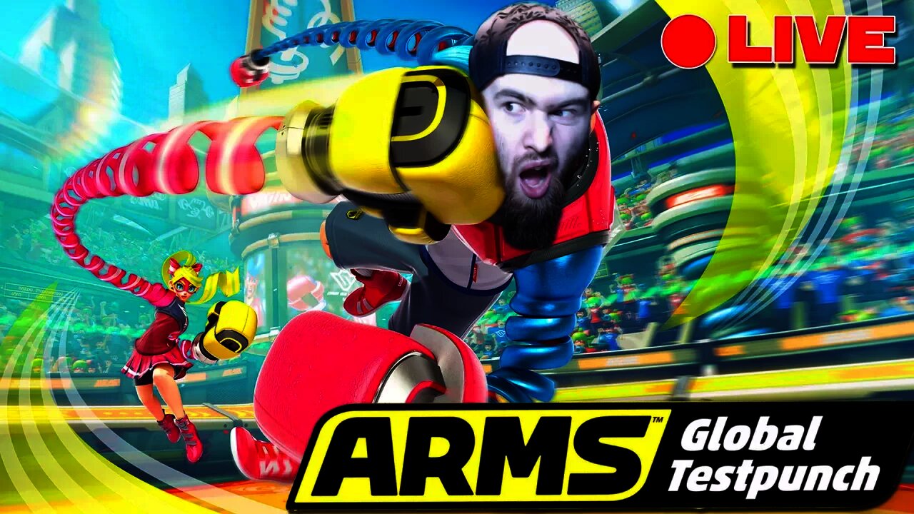 [🔴LIVE] 💪ARMS GLOBAL TESTPUNCH! - A New Fighter Approaches! 💪 Twintelle Joins The Fight!💪