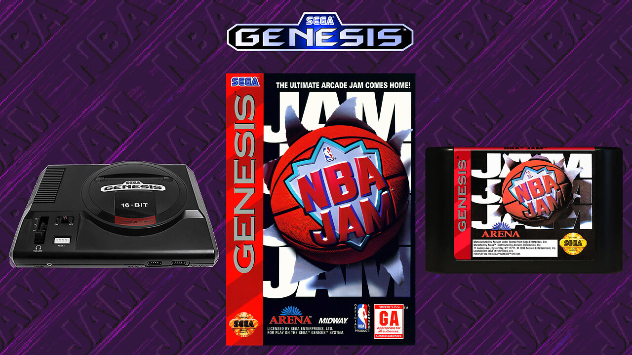 (Sega Genesis) NBA JAM: Episode 1 Gameplay! 🏀