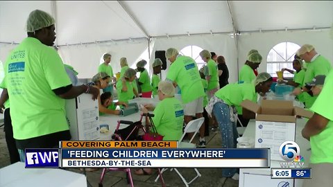 'Feeding Children Everywhere' event held at Bethesda-by-the-Sea church