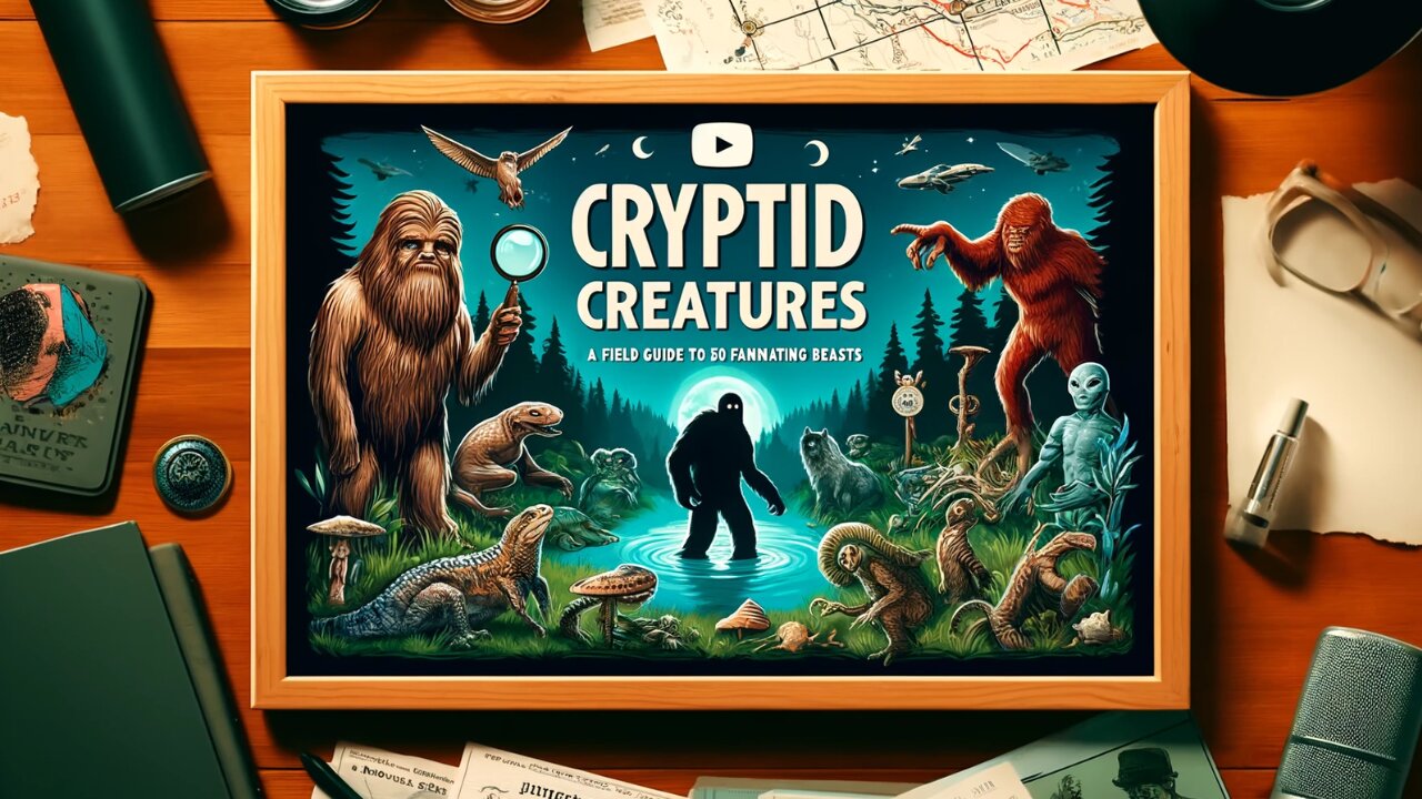 Créatures Cryptides - Un guide bestial fascinant (FRANÇAIS)