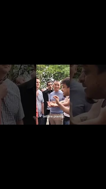 Mansur debates Visitors #speakerscorner #religion #publicdebate #greatdebates #muftimenk