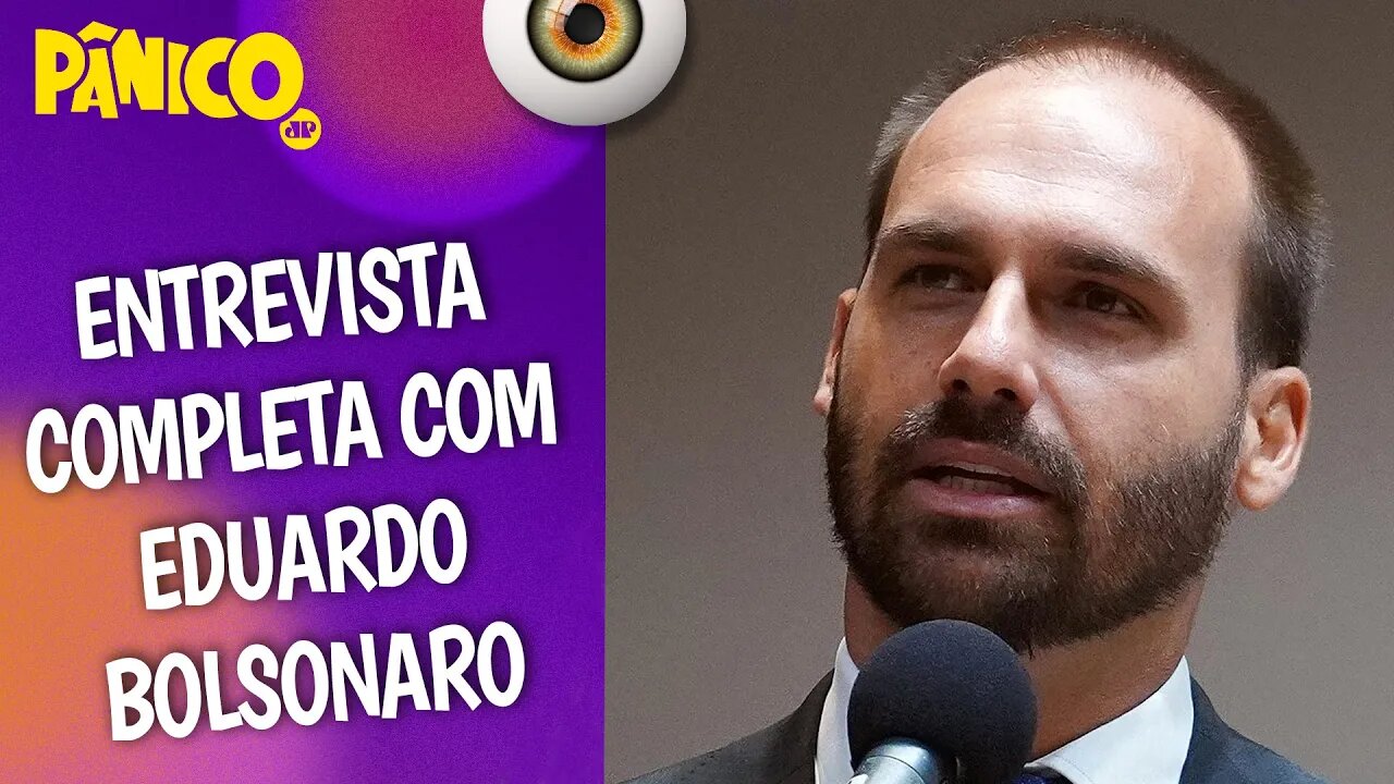 Assista à entrevista com Eduardo Bolsonaro na íntegra