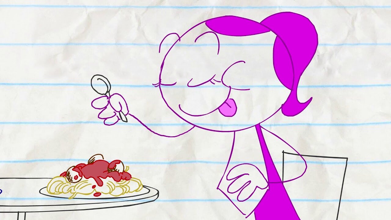 Pencil animated toons