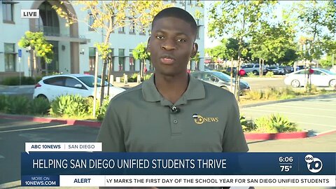 ABC 10News Anchor Wale Aliyu looks into back to school at San Diego Unified