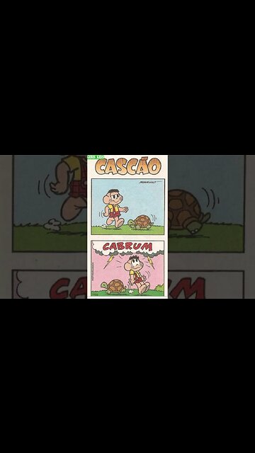 Cascão [Pause o Vídeo Caso Não Consiga Ler]