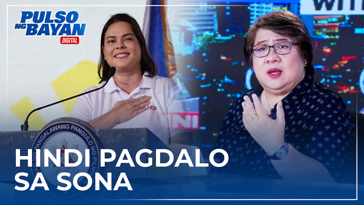 Desisyon ni VP Sara na hindi dumalo sa SONA, dapat respetuhin ayon sa isang political strategist