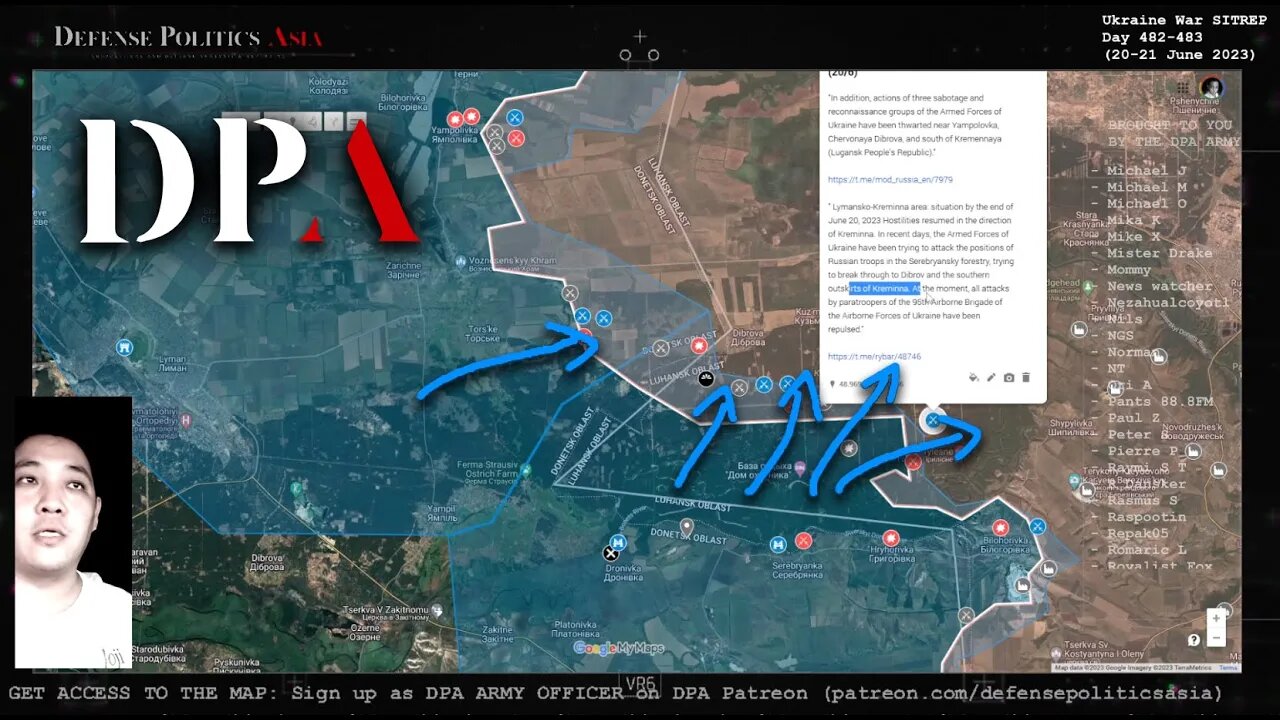 UKRAINIAN FORCE COUNTERATTACKED immediate after Russian offensive operations - Kreminna Front