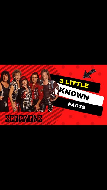 3 Little Known Facts Scorpions