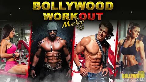 Bollywood non stop workout mashup - Hindi gym song Motivational song - Hindi workout songs