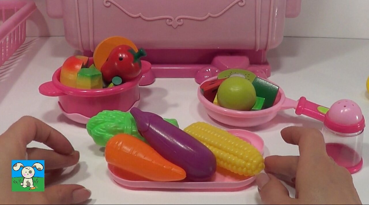 Juguetes Educativos con Velcro Para Cortar Frutas y Cocina Cocinita Aprender las Frutas Para Niños