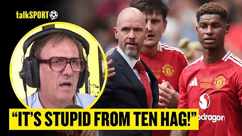 Tony Cascarino SLAMS Erik Ten Hag's 'DRIVEL' After HITTING BACK Alan Shearer's Comments On Rashford